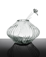 Ваза Serax °04 transparent Josephine, со стеклянной трубочкой