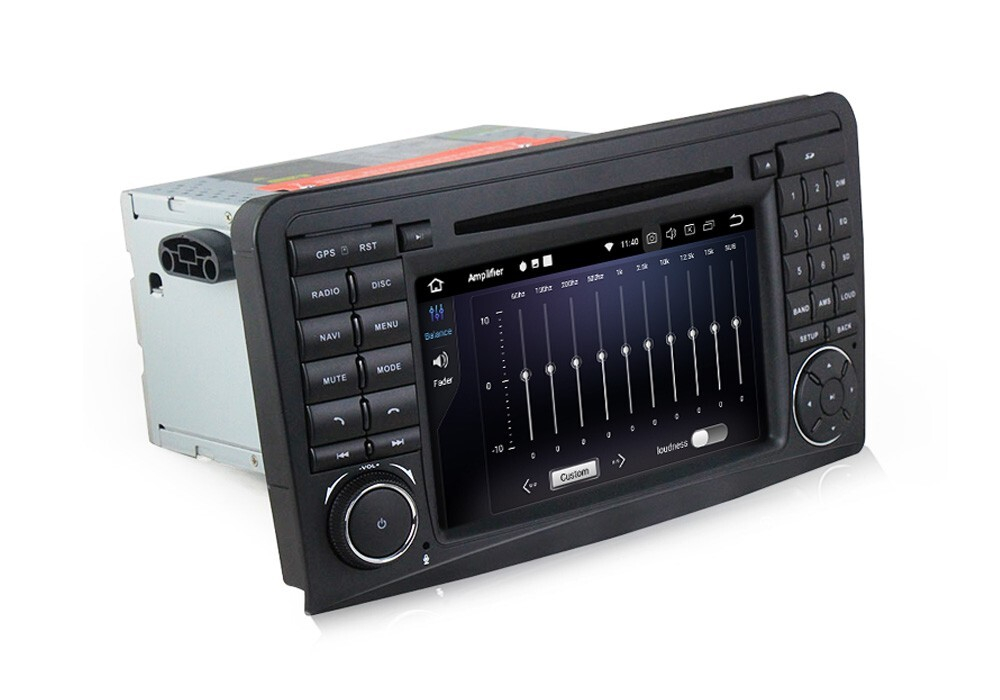 Магнитола для Mercedes-Benz GL (X164), ML (W164) 2005-2012 - Carmedia MKD-7008-P6 на Android 10, 6-ТУРБО ядер, 4ГБ-64ГБ