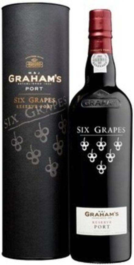 Портвейн Graham&#039;s Six Grapes Reserve Port gift box, 0,75 л.