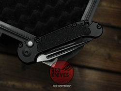 Нож Microtech GRN LUDT Gen III Standard S/E Black - клинок черный, черная рукоять