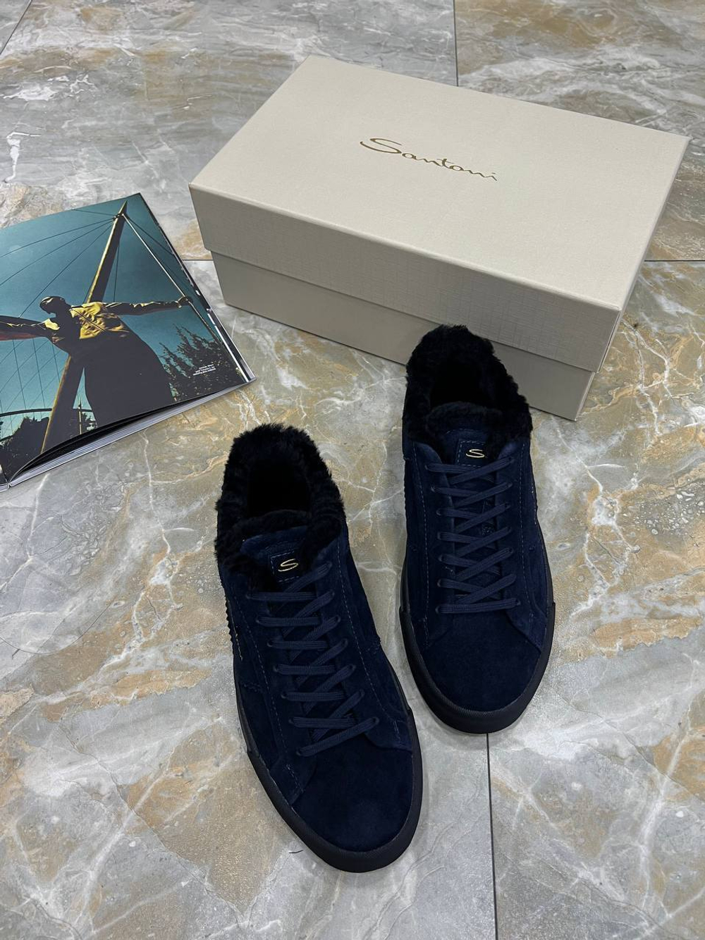 Кеды Santoni