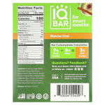 IQBAR, Растительный протеиновый батончик, чай с чаем, 12 батончиков, 45 г (1,6 унции)