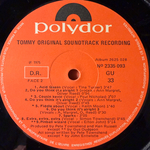 Tommy - Original Soundtrack Recording 2LP (Франция 1975г.)