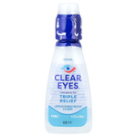 Clear Eyes, Triple Action, увлажняющие / снимающие покраснение капли для глаз, 15 мл (0,5 жидк. унц.)