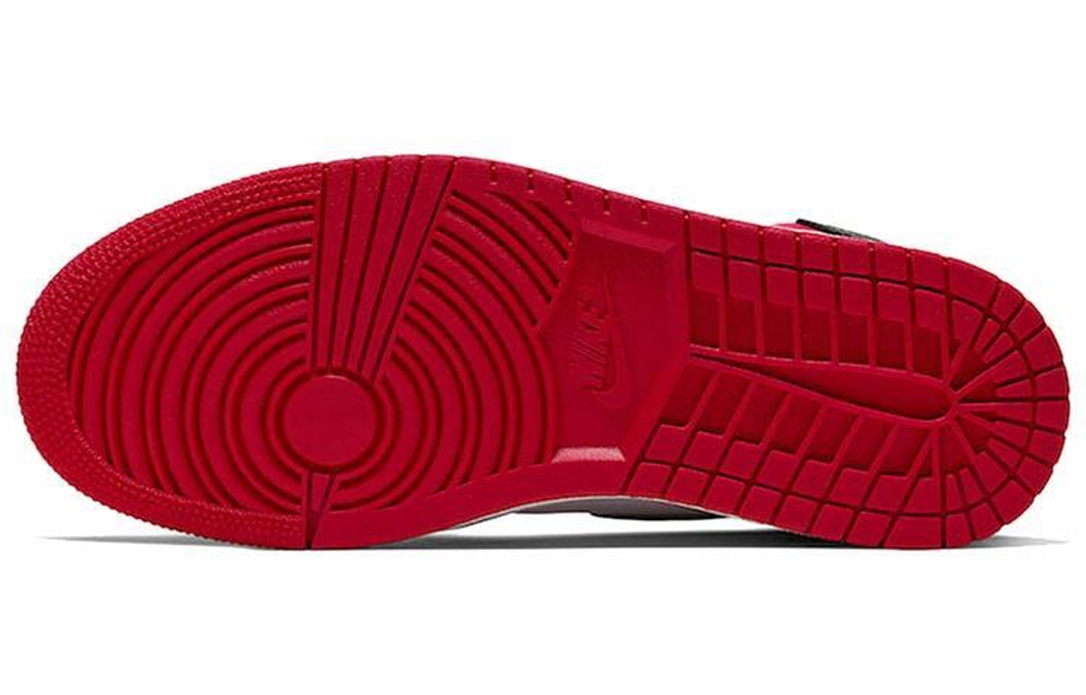 Кроссовки Jordan Air Jordan 1 Retro High Satin Black Toe (Женская размерная сетка)
