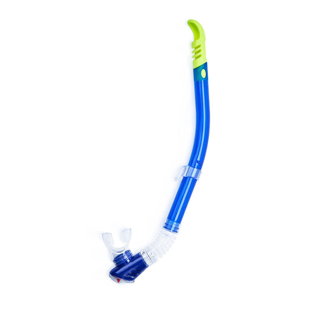 Трубка плавательная Salvas Splash Snorkel, DA190S9BBSTS, р. Senior, синий