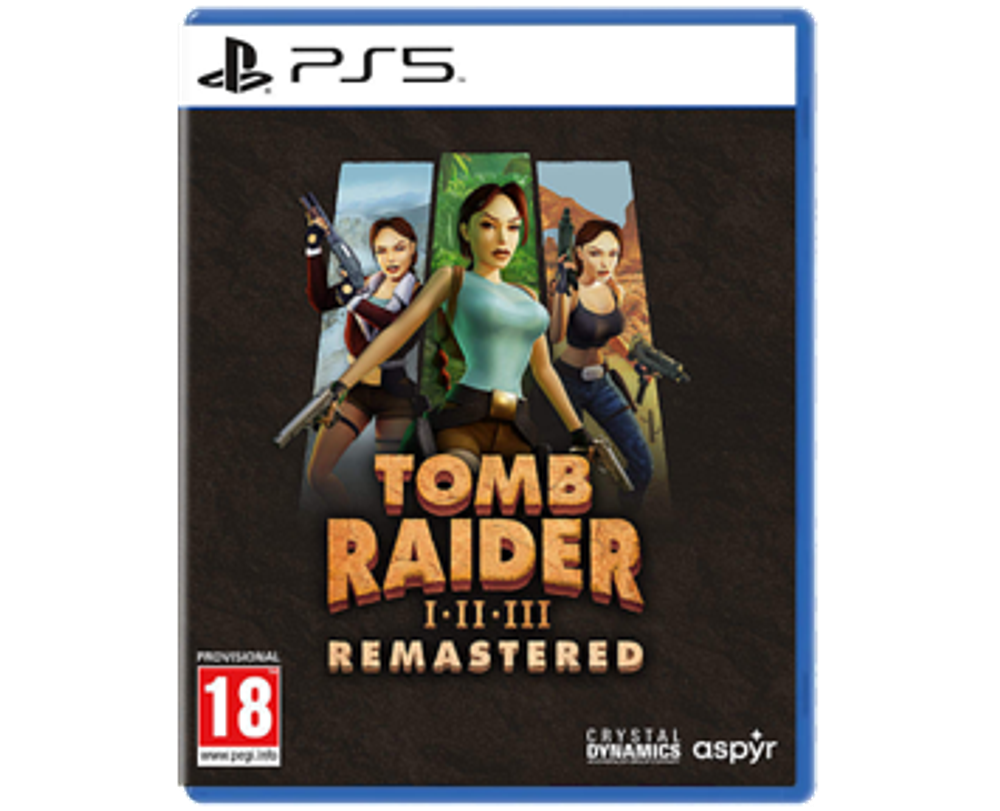 Tomb Raider I-II-III (1,2,3) Remastered (PS5) NEW