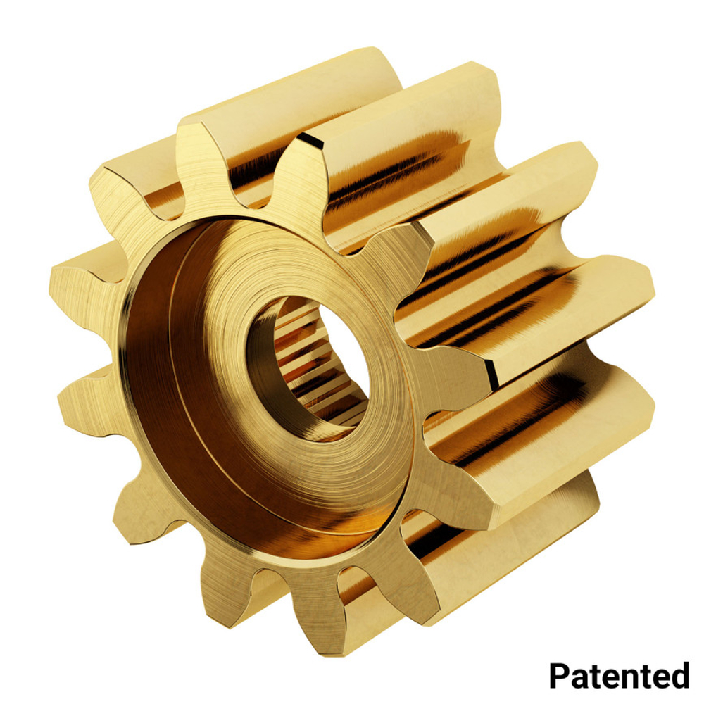 2305  Series Brass, MOD 0.8, Servo Gear (25 Tooth Spline, 12 Tooth)