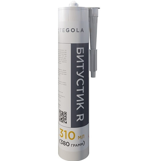 Мастика битумно-полимерная Tegola Битустик R 310 мл