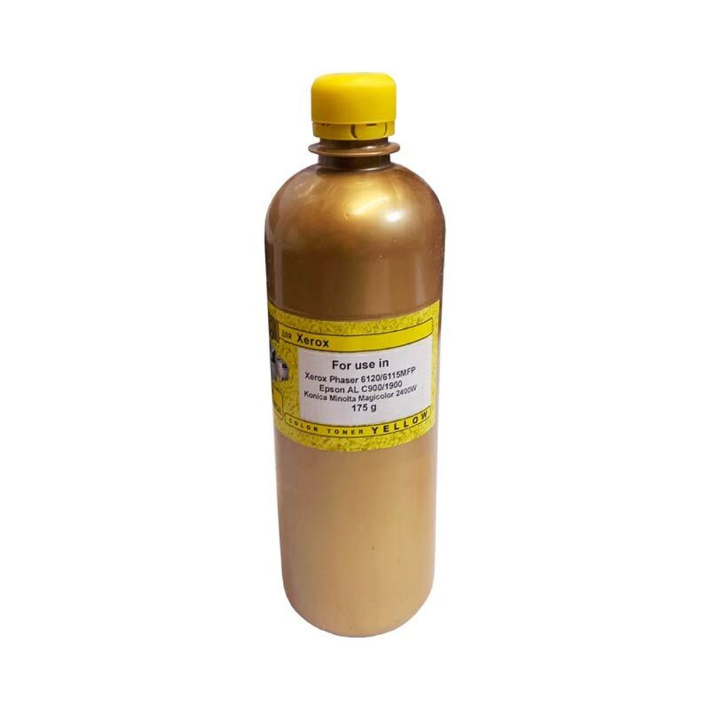 Тонер для XEROX Phaser 6120/6115MFP (175гр, желтый, NonChem, TOMOEGAWA) Gold ATM