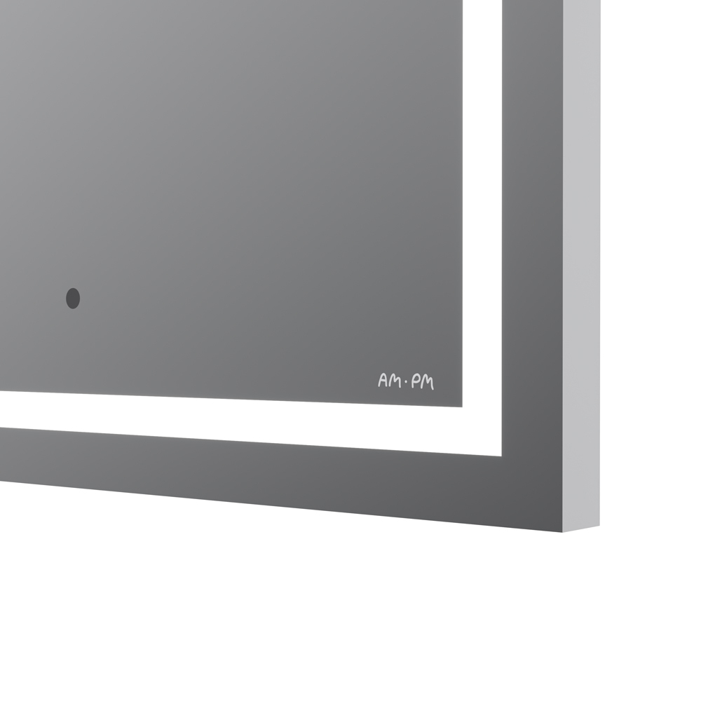 Универсальное зеркало настенное с контурной LED-подсветкой, 60 см AM.PM Gem M91AMOX0601WG