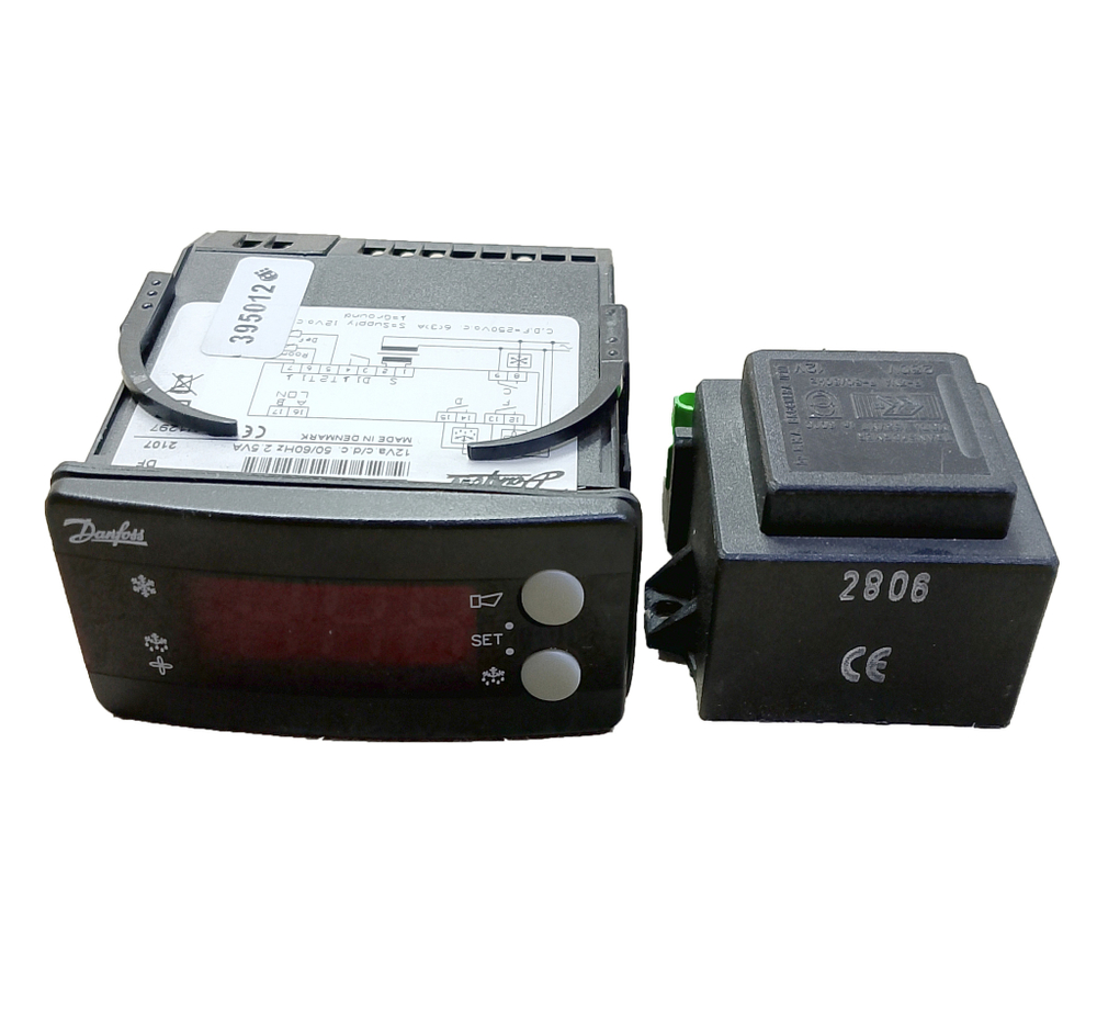 Контроллер Danfoss ЕКС 201 (в комплекте с трансформатором 220/12В, без датчиков)