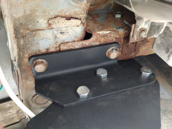 Фаркоп Avtos на MITSUBISHI PAJERO III, IV съемный квадрат (2002-2007)(паспорт и сертификат в комплекте)(без электрики)MI 30