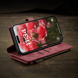 Многофункциональный чехол-кошелек CaseMe 3 in 1 Matte Wallet для iPhone 17