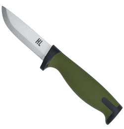 НОЖ HL UNIVERSAL OUTDOOR D2 GREEN+BLACK КЛИНОК 9см VT209