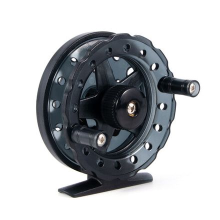 Катушка инерционная Namazu Black Fury, пластиковая, 2 подшипника, р. 7,5 см/100/