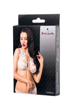 Бралетт с кружевными лямками белый (50-52) (Цвет: белый)