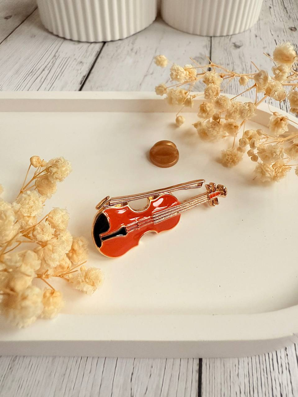 Брошь "Скрипка"