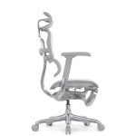 Кресло FALTO Ergohuman Elite 2 с подножкой ( серый каркас /сетка светлаяT-168-B2 Natural)