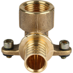 Угольник с креплением 20x1/2" аксиальный с внутренней резьбой REHAU RAUTITAN RX+