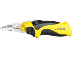 STAYER PROTerm, 8 Вт, 3 АА, высокотемпературное жало, беспроводной паяльник, Professional (55409)