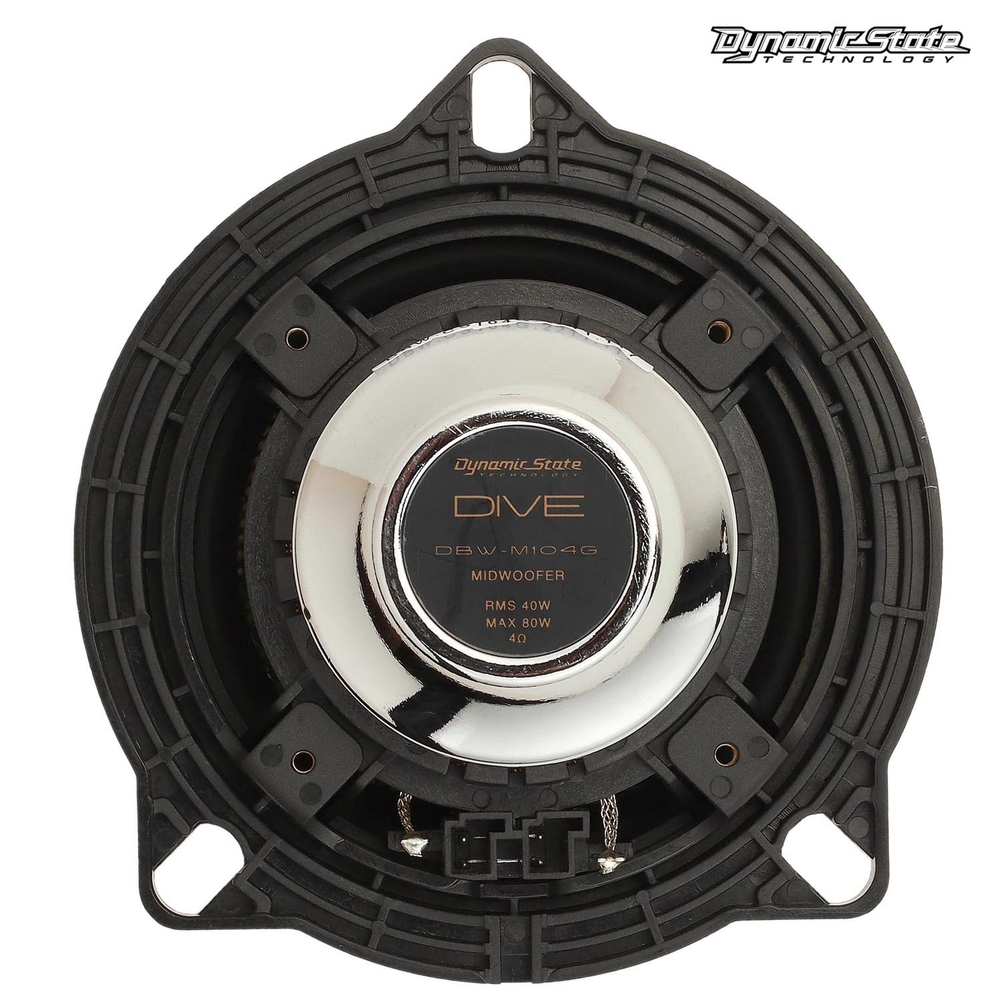 Dynamic State DIVE DBW-CS104G 2-х комп.акустика 10см (4") для штатных мест в автом BMW и MINI