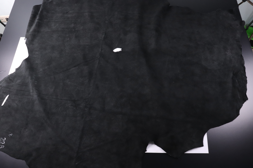 Уценка: 1,2-1,4 кожа подкладочная лицевая чёрная 226 дм²