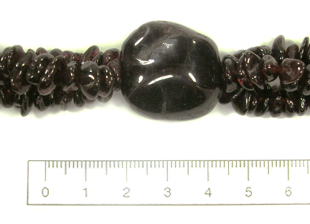 Бусы Гранат grbu003