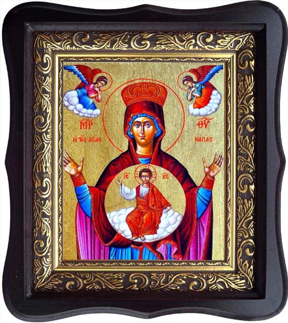 Айя (Агия) Напа, Покровительница Леса. Икона Божьей Матери на холсте.