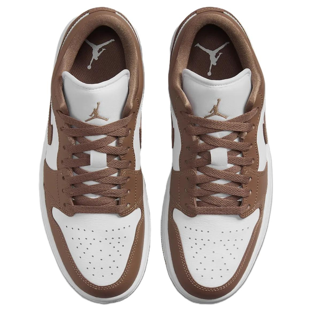 Jordan 1 Low Archaeo Brown White Women's