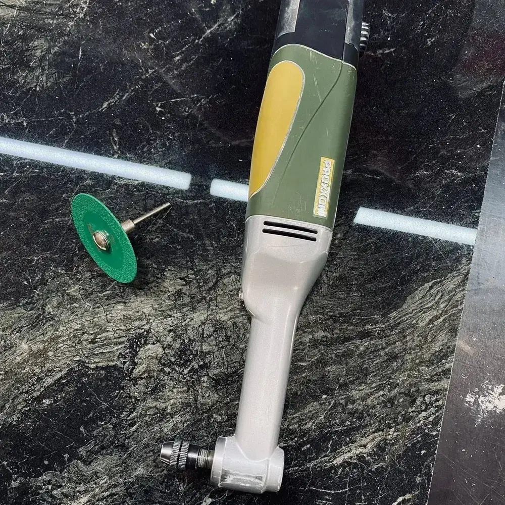 Диск алмазный с оправкой "Зеленый Дракон" для гравера по керамограниту и стеклу 1 шт /50 мм/100-120 Grit