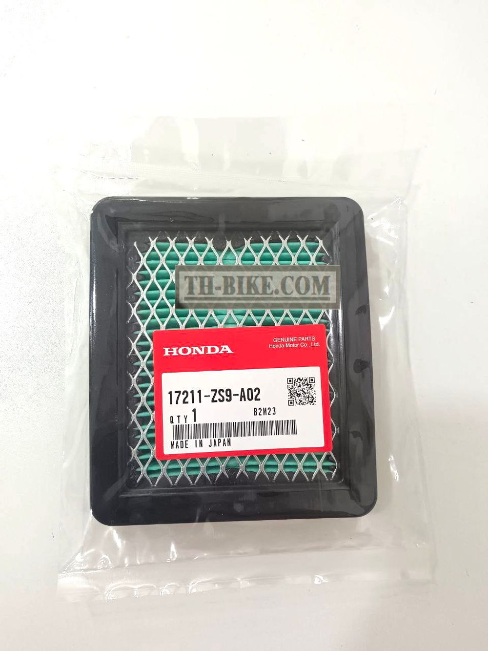 17211-ZS9-A02. ELEMENT, AIR CLEANER. Honda