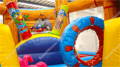 Коммерческий надувной батут "Весёлый пират"