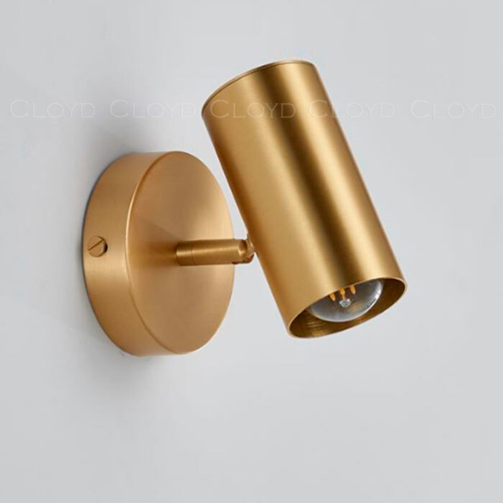 Бра Cloyd OPTIO W1 / выс. 12 см - латунь (арт.20399)