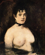 Edouard Manet (1832-1883) - эротическое искусство французского художника Эдуарда Мане. 16+