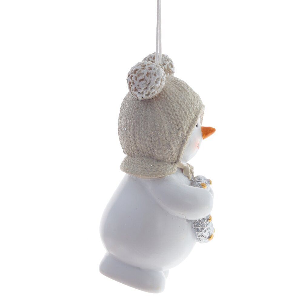 GAEM Изделие декоративное подвесное "Снеговик", L6 W4,5 H10 см, 2в.