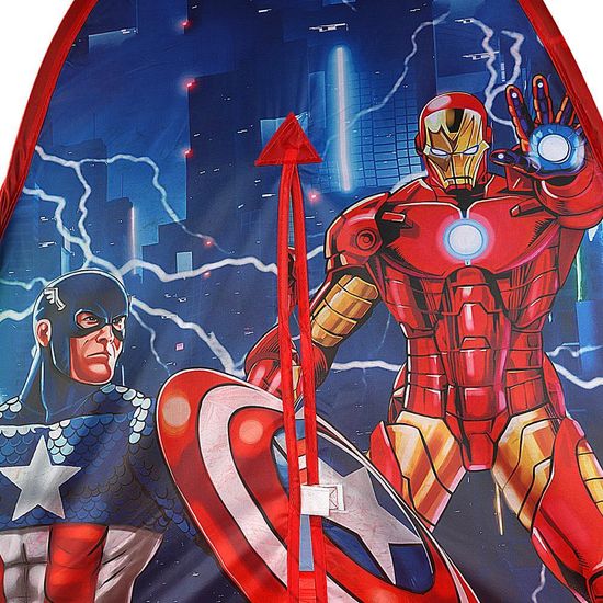 Палатка детская игровая супергерои, 81х90х81см, в сумке Играем вместе