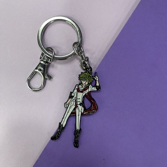 Брелок металлический Тарталья Геншин Импакт Genshin Impact