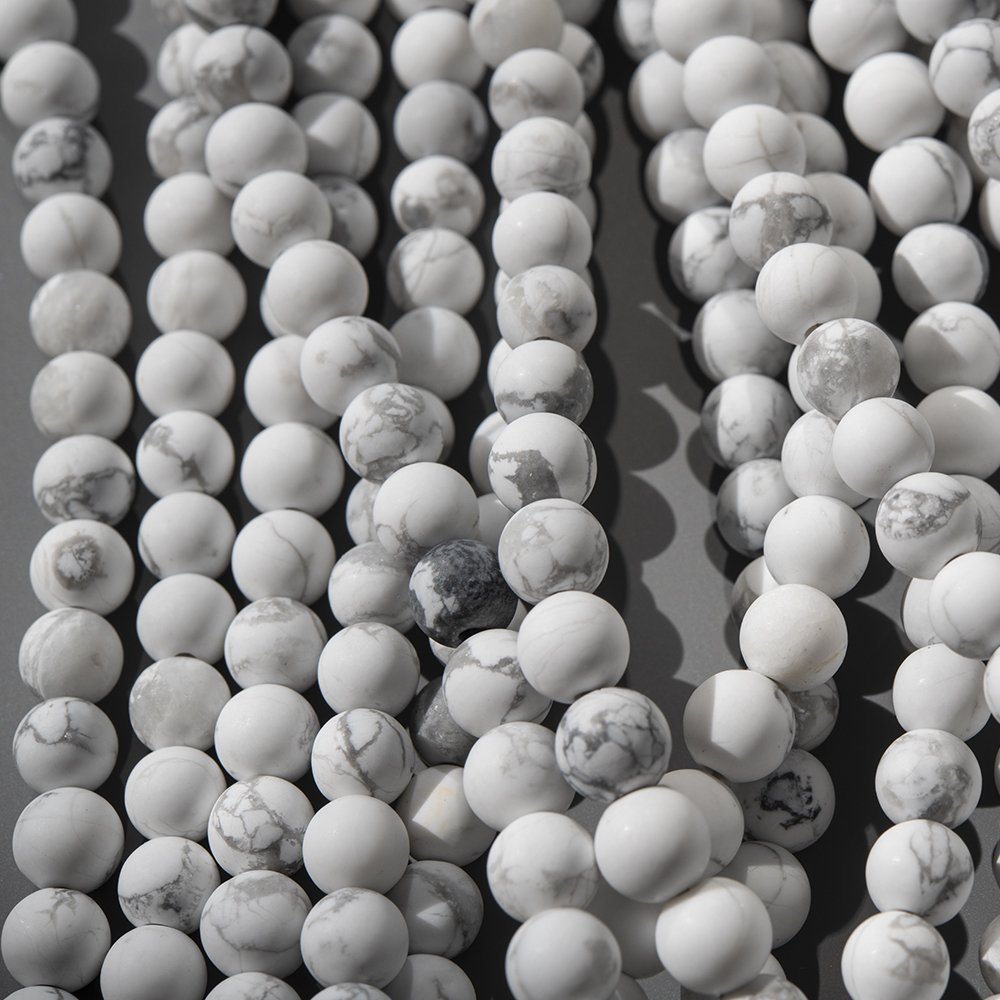 Магнезит сатиновый натуральный, 8,2мм, шар