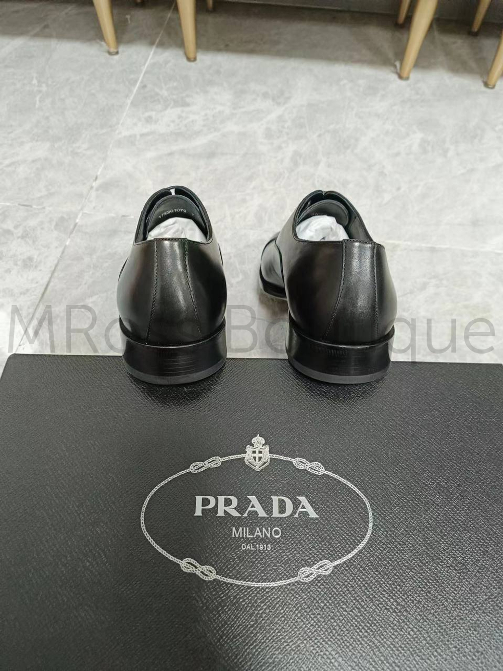 Мужские туфли оксфорды Prada