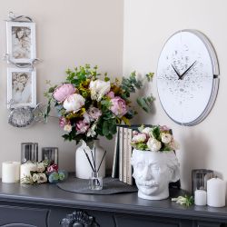 Часы настенные Арт Хаус Айс Сильвер