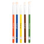 The Creme Shop, Miffy, Everyday Essentials, набор кистей для нанесения теней и сумочка, 6 шт.