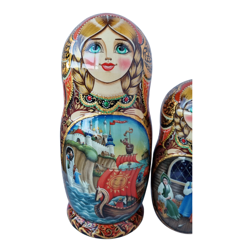 Матрёшка 21см "Царь Салтан" 7мест