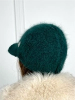 Шапка кепи зимняя с козырьком