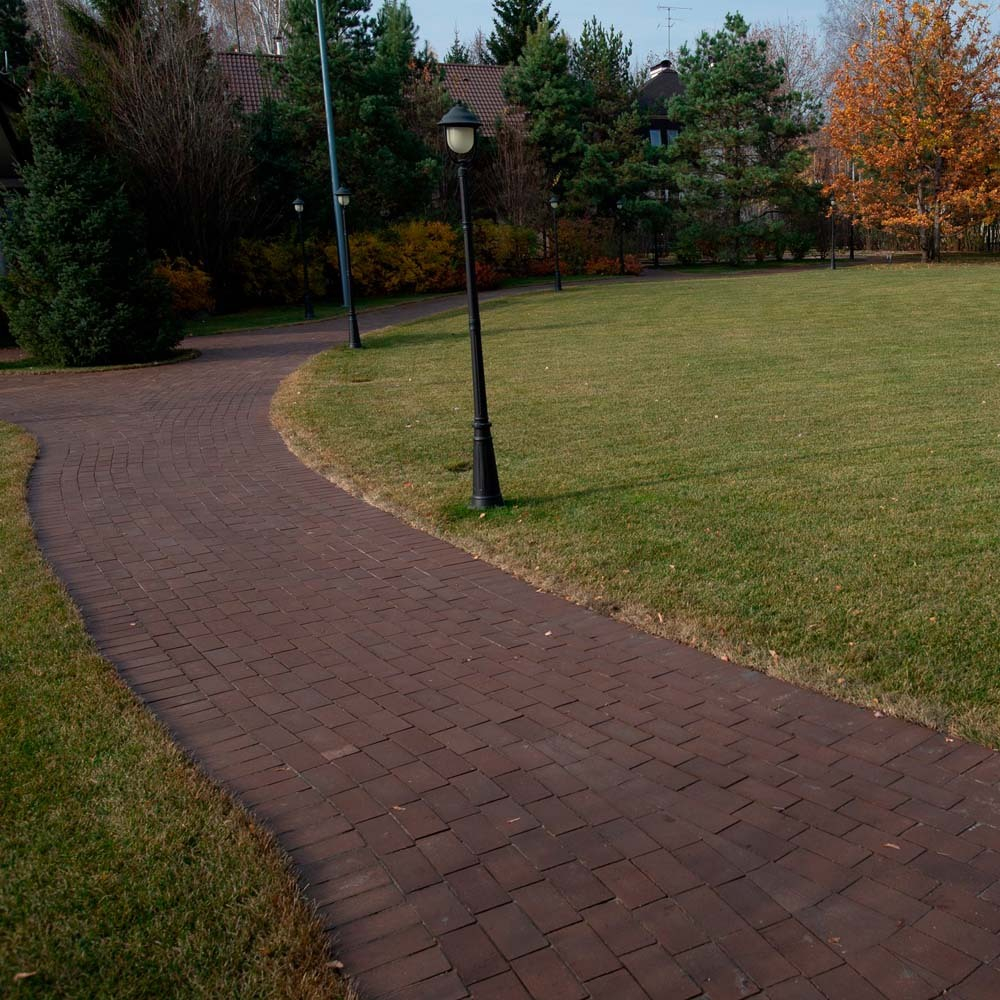 Клинкерная брусчатка Westerwaelder Klinker PK833 Braun, 200x100x40 мм