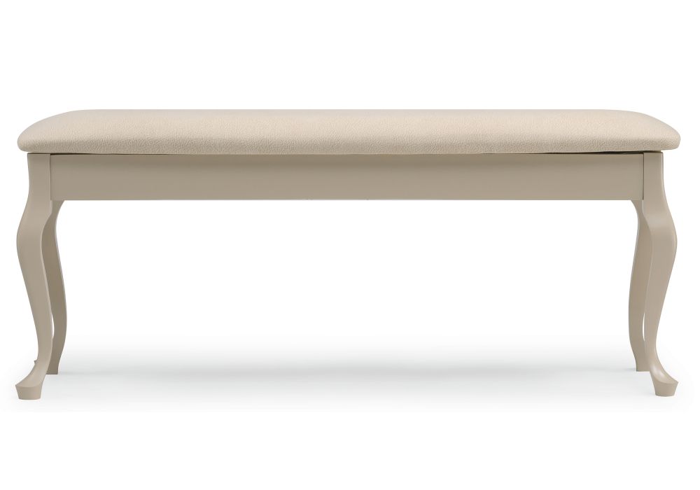 Банкетка Хиль дуб сонома / ткань бежевая