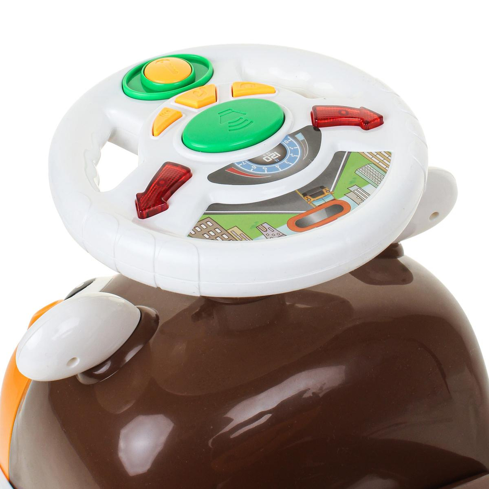 Толокар автомобиль, в ассорт. коробка QX-3378-1