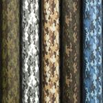 Бумага упаковочная подарочная мелованная "Military", 70х100 см, 5 дизайнов ассорти, ЗОЛОТАЯ СКАЗКА, 592055, 1шт