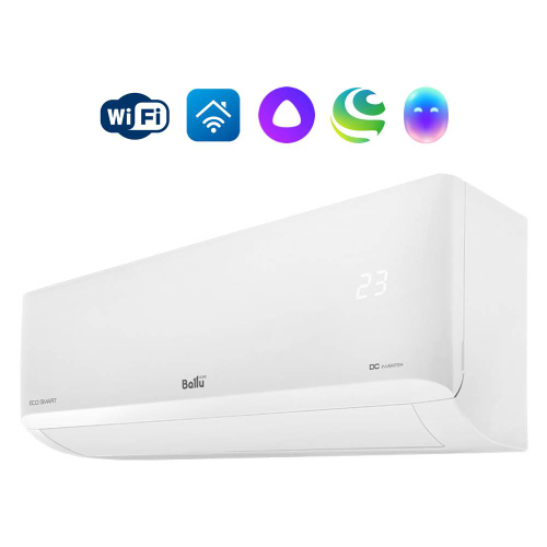 Сплит-система инверторного типа Ballu Eco Smart DC BSYI-10HN8_V4 комплект НС-1690257