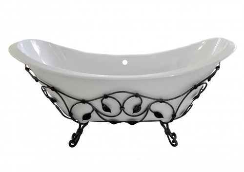 Кованая подставка для ванны Эстет "Скарлетт", ФР-00001487 Патина